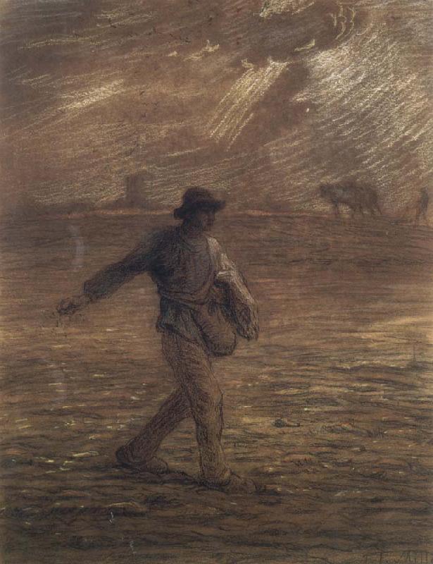 Jean Francois Millet The Sower oil painting image